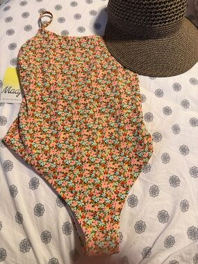 Maaji Coral Floral One-Shoulder One-Piece Swimsuit